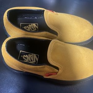 Vans , yellow mustard color , size 12.0